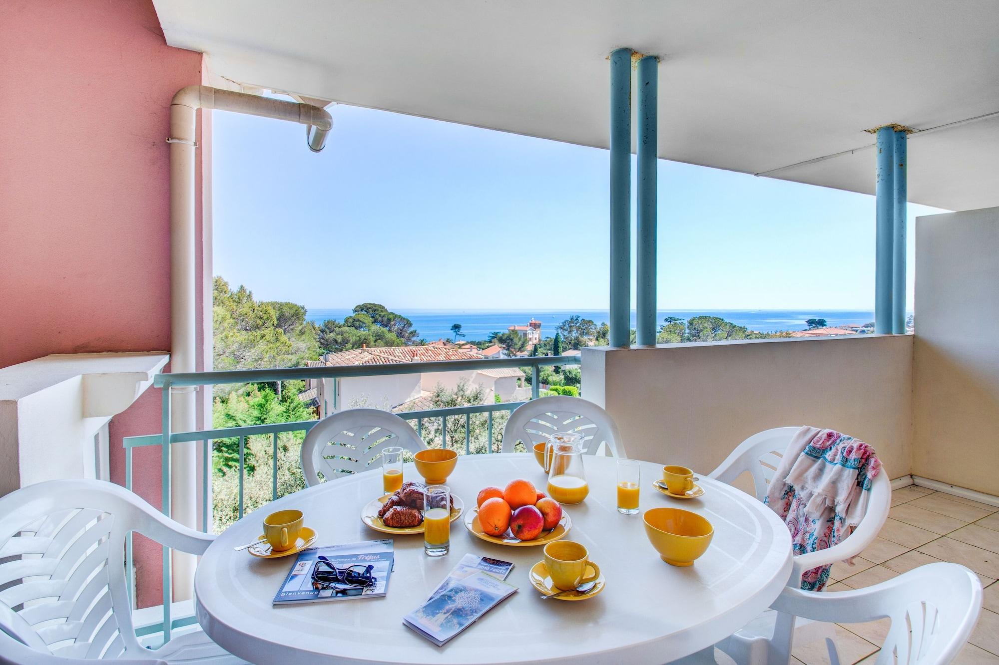 Vacanceole - Les Calanques Du Parc Frejus Bagian luar foto